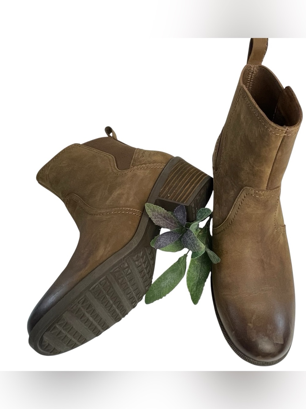 Teva Women's Anaya Chelsea Waterproof Boots - Bison - 1103230 Sz US 9.5 EU 40.5